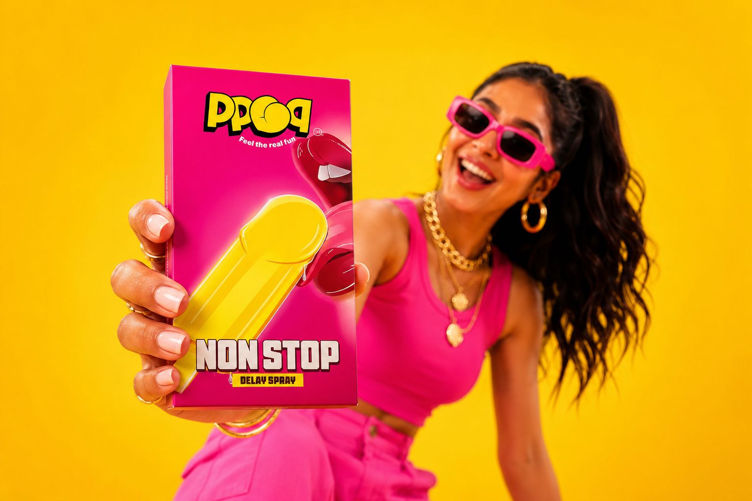 P POP — brand work by Clunk
