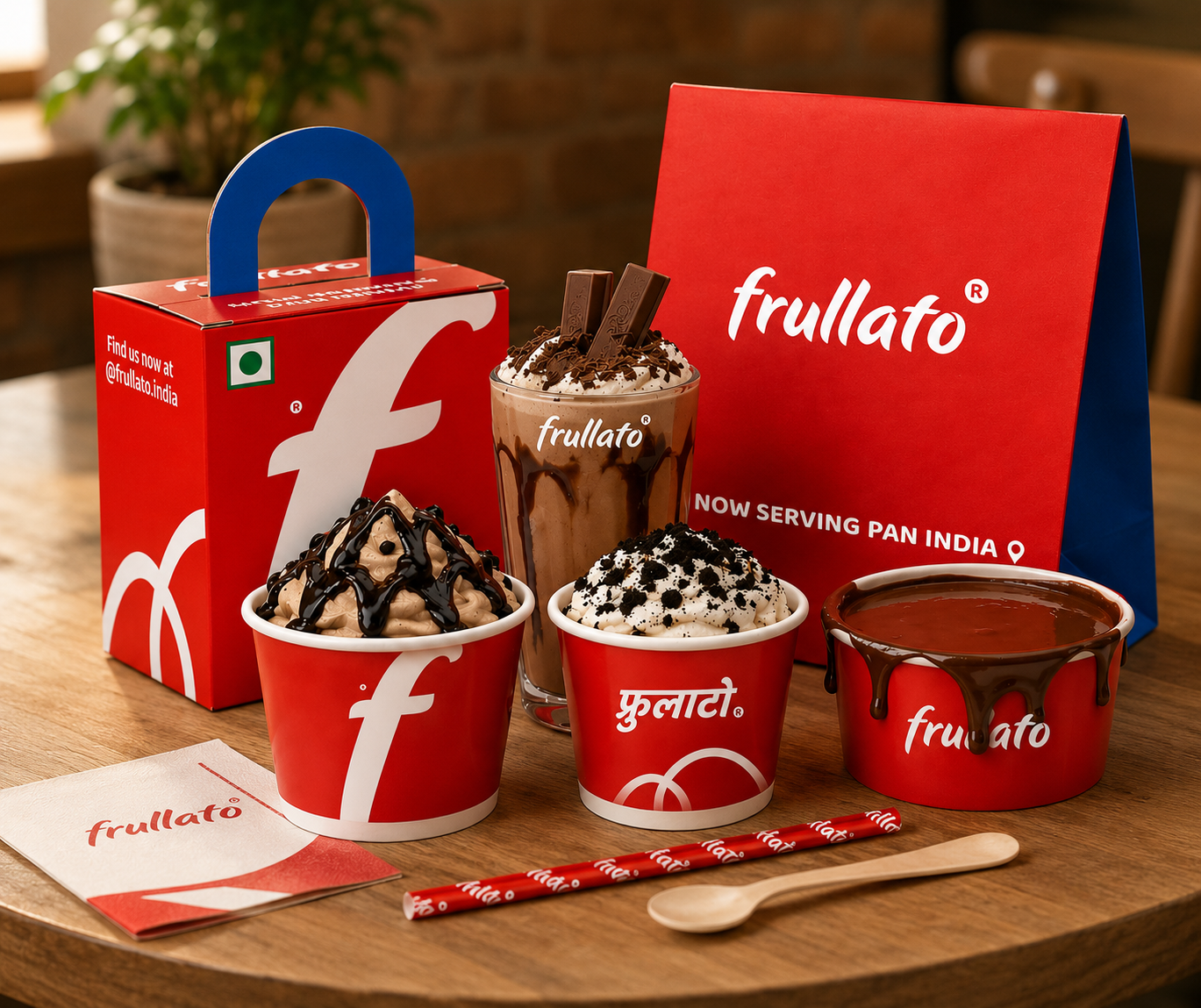 Frullato  — brand work by Clunk