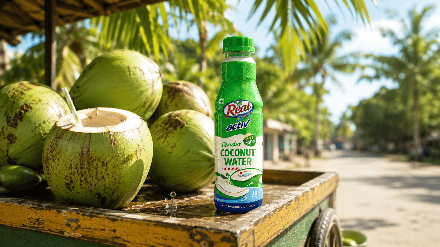 Real Coconut Water — brand work by Clunk