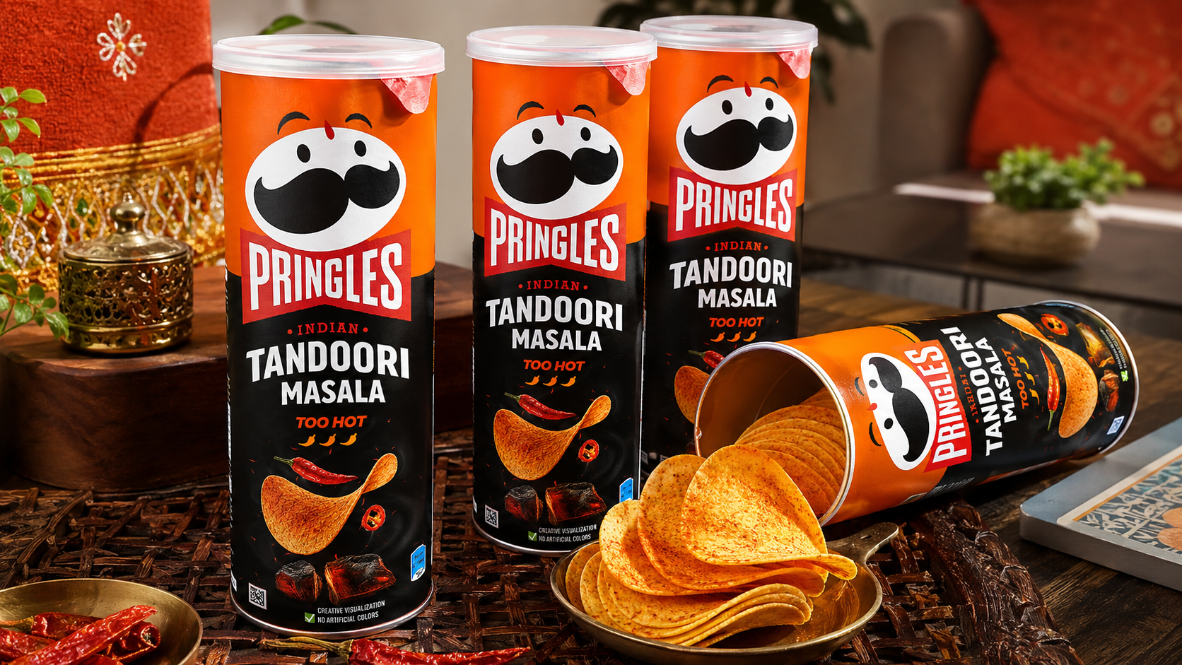Pringles  — brand work by Clunk
