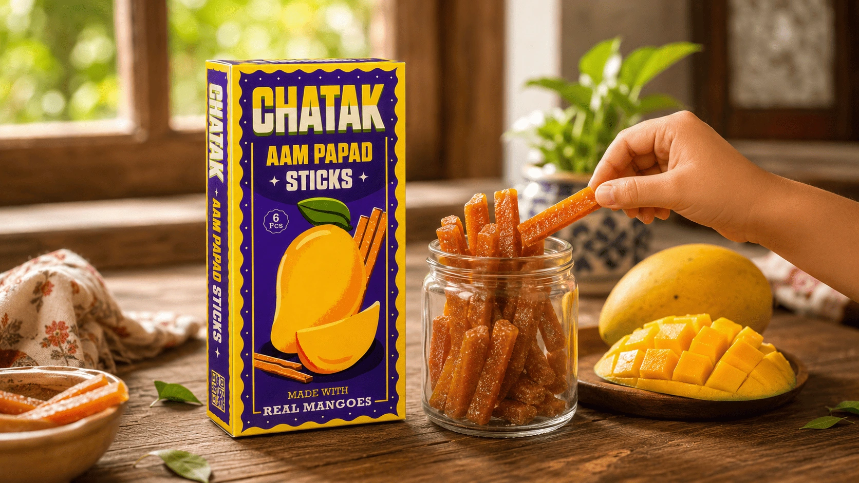 Chatak Aam Papad — brand work by Clunk