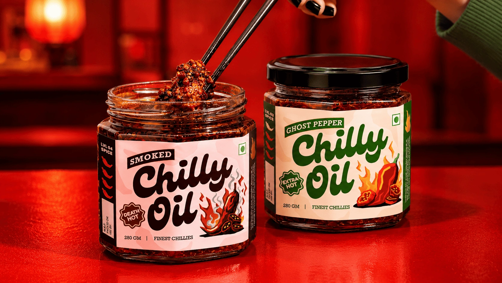 Chilli Oil — brand work by Clunk