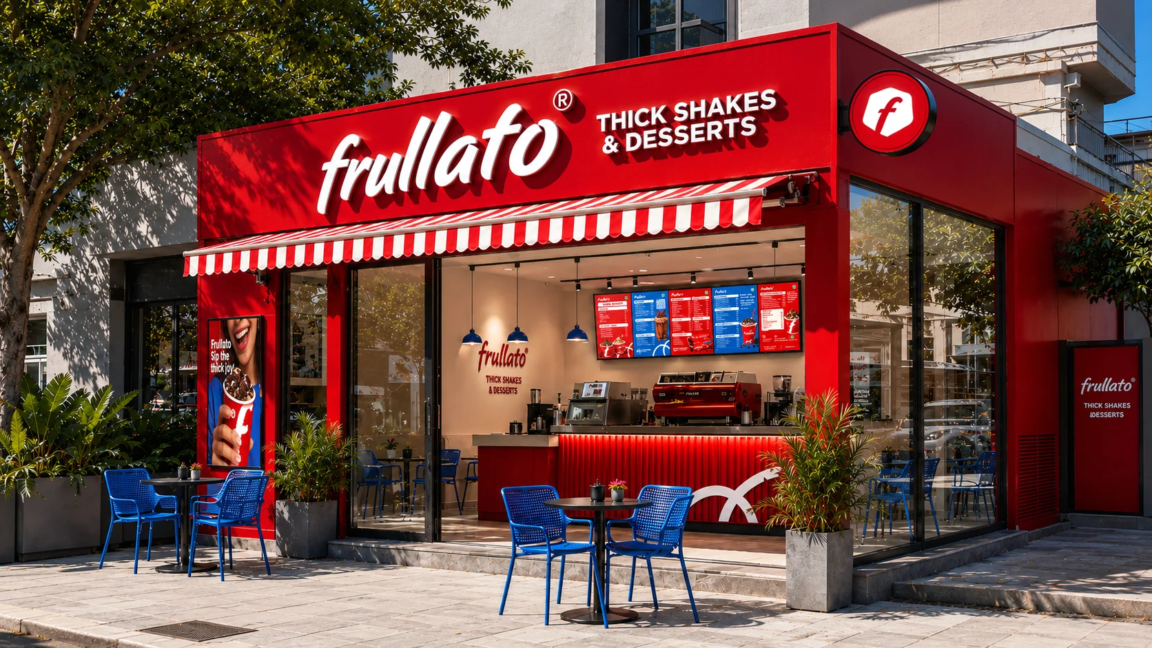 Frullato , brand work by Clunk