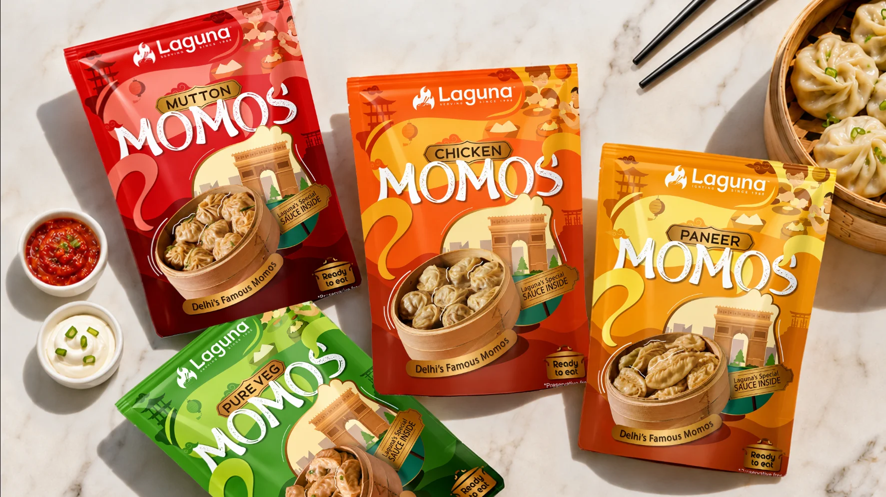 Laguna Momo, brand work by Clunk