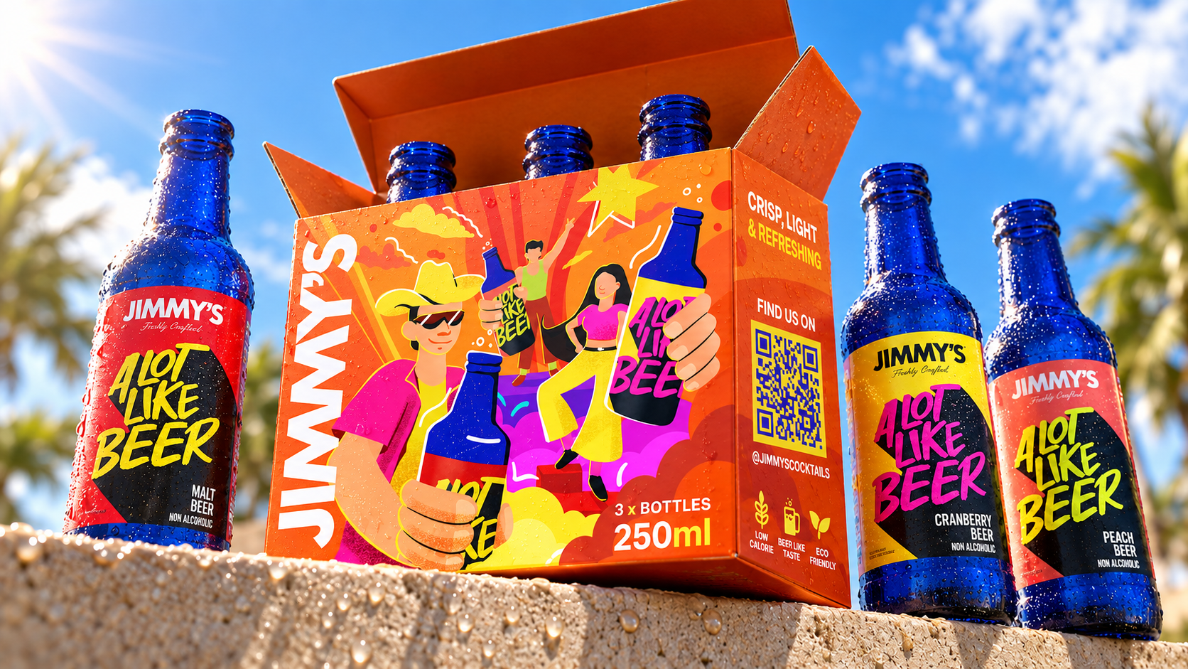 JIMMY'S COCKTAILS, brand work by Clunk